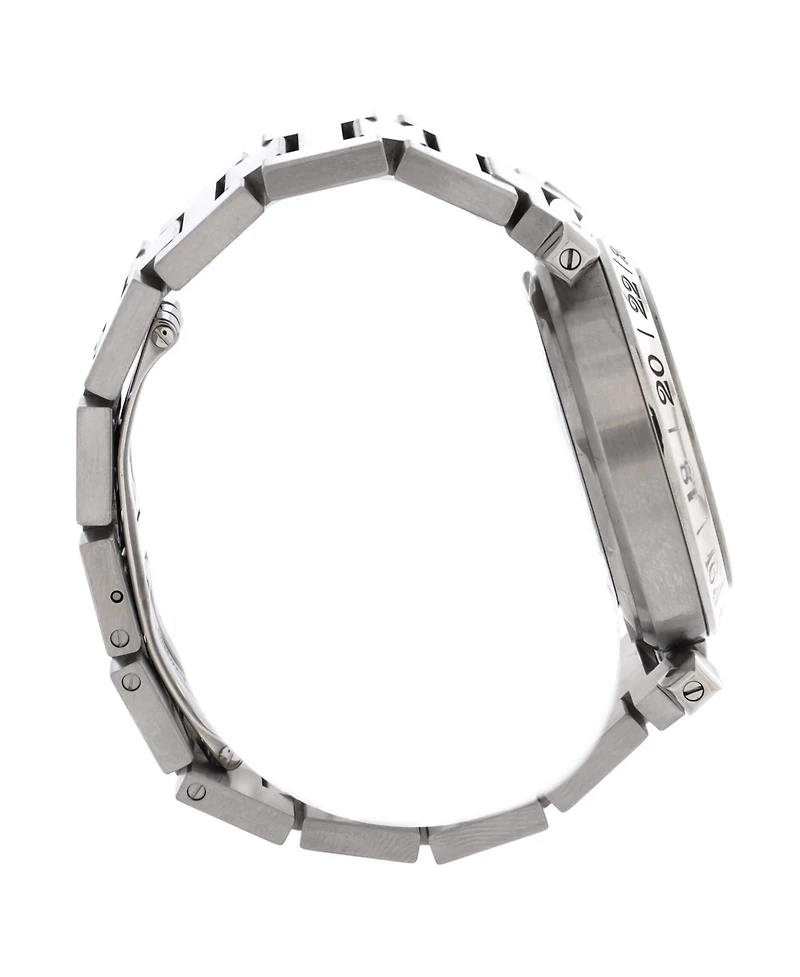 Pre-Owned Cartier Pasha C Gmt Automatic Watch in Stainless Steel 35mm