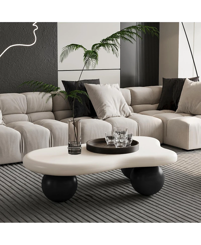 Streamdale Furniture 40" Cloud Coffee Table