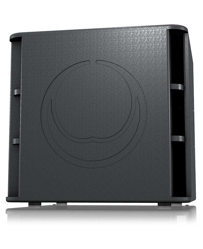 Turbosound Milan M15B 2200W Powered 15" Subwoofer, 134dB Sound Pressure Level, 40Hz-90Hz Boost Frequency