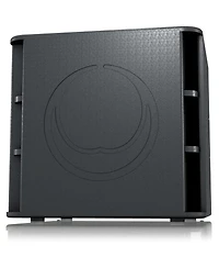 Turbosound Milan M15B 2200W Powered 15" Subwoofer, 134dB Sound Pressure Level, 40Hz-90Hz Boost Frequency