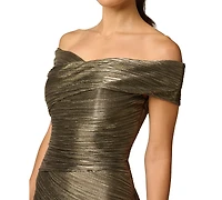 Adrianna Women's Off-the Shoulder Neck Dress