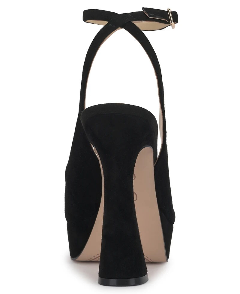 Jessica Simpson Women's Nelica Platform Ankle-Wrap Pumps