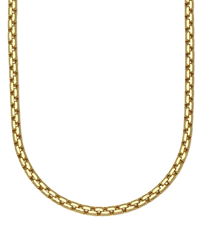 Macy's Diamond-Cut Box Chain 24" Necklace in 10k Yellow Gold