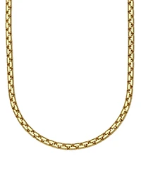 Macy's Diamond-Cut Box Chain 24" Necklace in 10k Yellow Gold