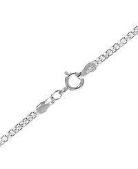Macy's Bismark Chain 18" Necklace in 14k White Gold