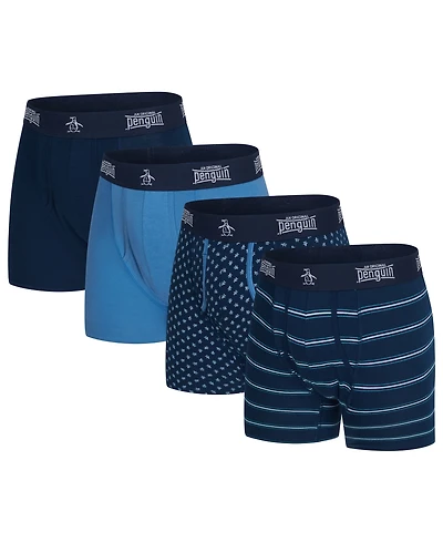 Original Penguin Men's Supersoft Contour Boxer Briefs
