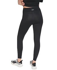 Dkny Sport Women's Graffiti Logo High-Waist 7/8 Leggings