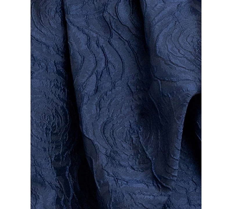 Xscape Women's Brocade Strapless Ruffle Gown