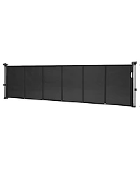 Ruie Retractable Mesh Baby Gate 34 in Tall Extends to 110 in Wide