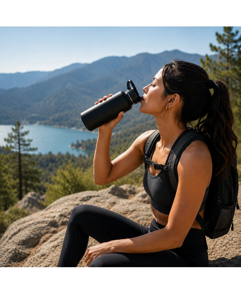 Seamless Outdoors 32 Ounce Insulated Water Bottle
