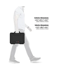 Nanuk 910 Waterproof Impact-Resistant Case for Rode Newsshooter Wireless