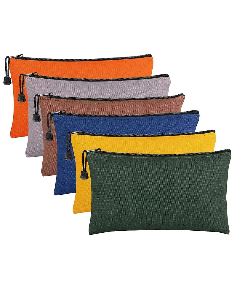 Xdovet Canvas Tool Bags Pouches Zipper Set