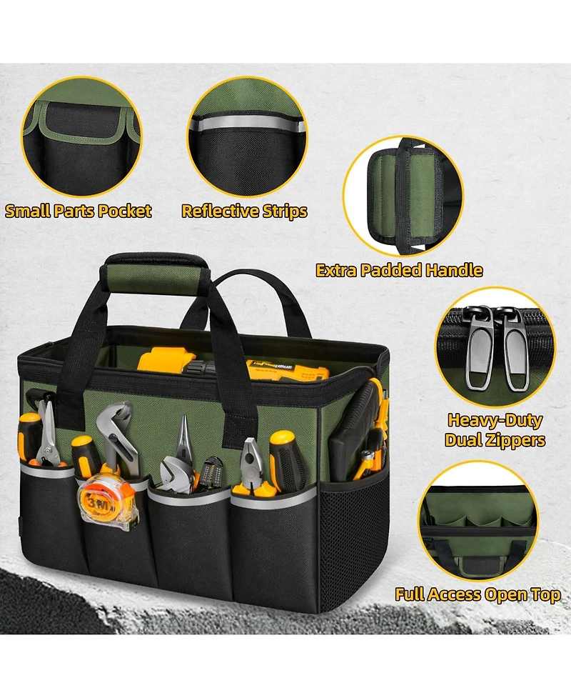 Xdovet Tool Bag Portable Organizer Heavy Duty Mechanic Engineer