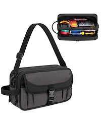 Xdovet Canvas Tool Pouch Zipper Organizer Bag Electrician Utility