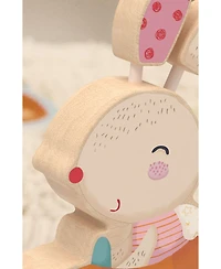 Bababoo and friends Pippa Bunny Push and Pull Toy