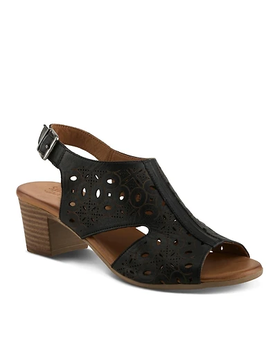 Spring Step Women's Kovach Slingback Sandal with Buckle Closure