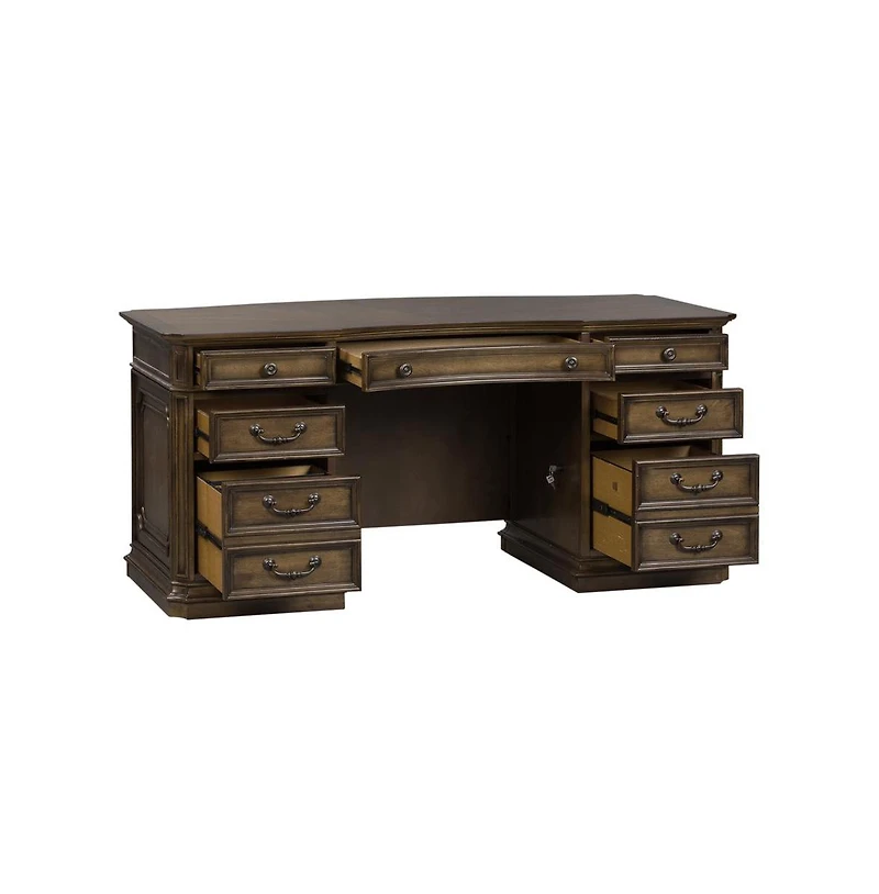 Liberty Furniture Industries, Inc Amelia Jr Executive Desk in Antique