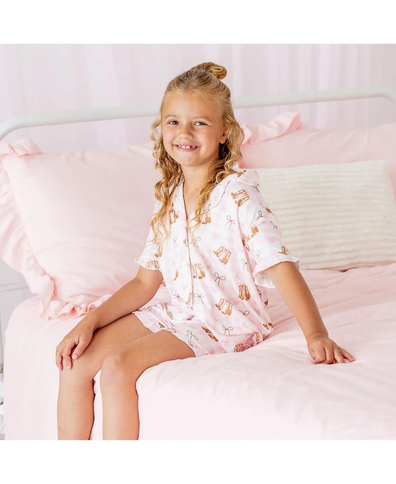 Sweet Wink Little Girls 5-8 Coquette Cowgirl Western Lounge Set
