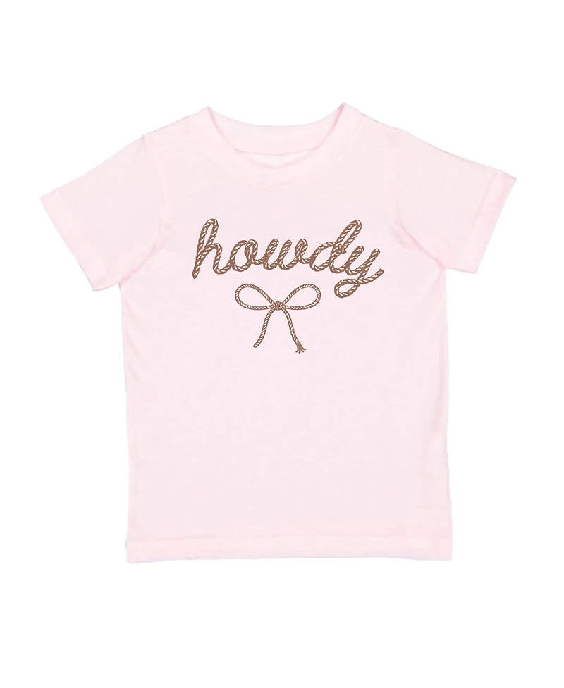 Sweet Wink Little Girls (5 - 8) Bandana Howdy Darling Western Short Sleeve T-Shirt