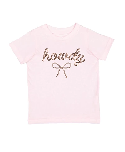 Sweet Wink Little Girls (5 - 8) Bandana Howdy Darling Western Short Sleeve T-Shirt