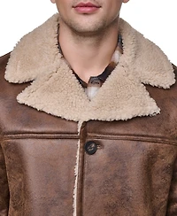 Levi's Men's Full Length Faux Shearling Jacket