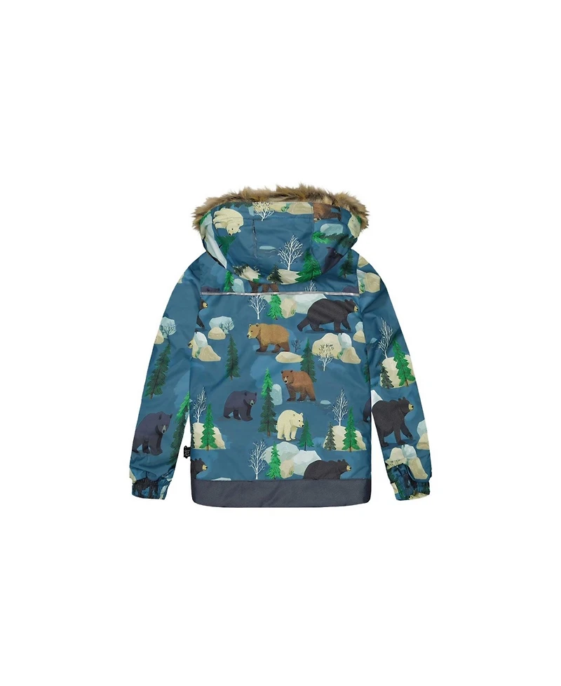 Deux par Deux Toddler Boy 2T -5T Two Piece Discover Snowsuit