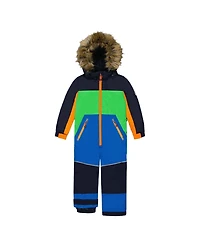 Deux par Deux Little and Big Boy ( 7 To 9 )One Piece Discover Snowsuit