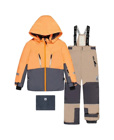 Deux par Deux Toddler Boy's (4T-5T) Two Piece Teknik Snowsuit