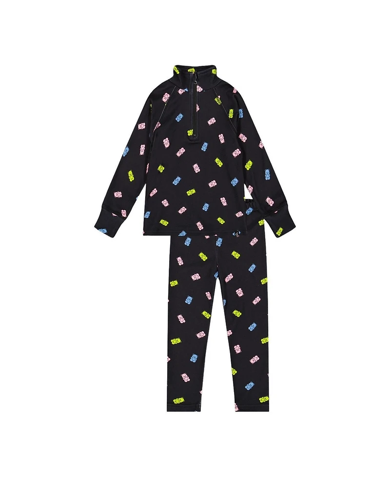 Deux par Toddler Girl (2T - 5T) Two-Piece Thermal Set
