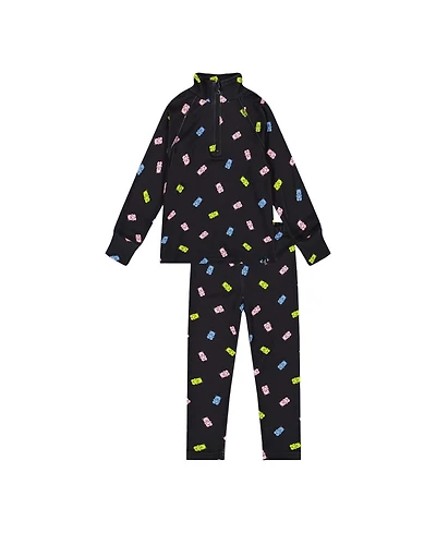 Deux par Toddler Girl (2T - 5T) Two-Piece Thermal Set