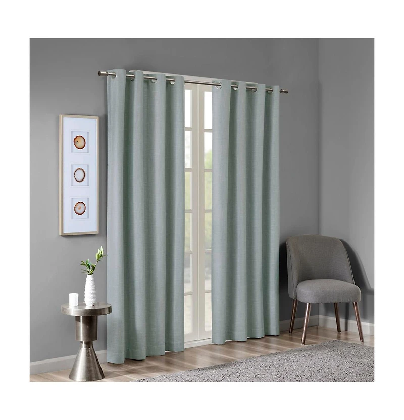 Avobird Printed ed Blackout Grommet Top Curtain Panel (Only 1 Piece Panel)