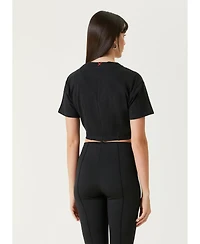 Pcfg Women's Free Heaven Cotton Cropped T-Shirt