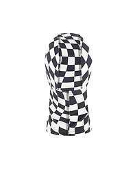 Deux par Deux Little and Big Boy 5-14 Brushed Jersey Balaclava Checkered Print