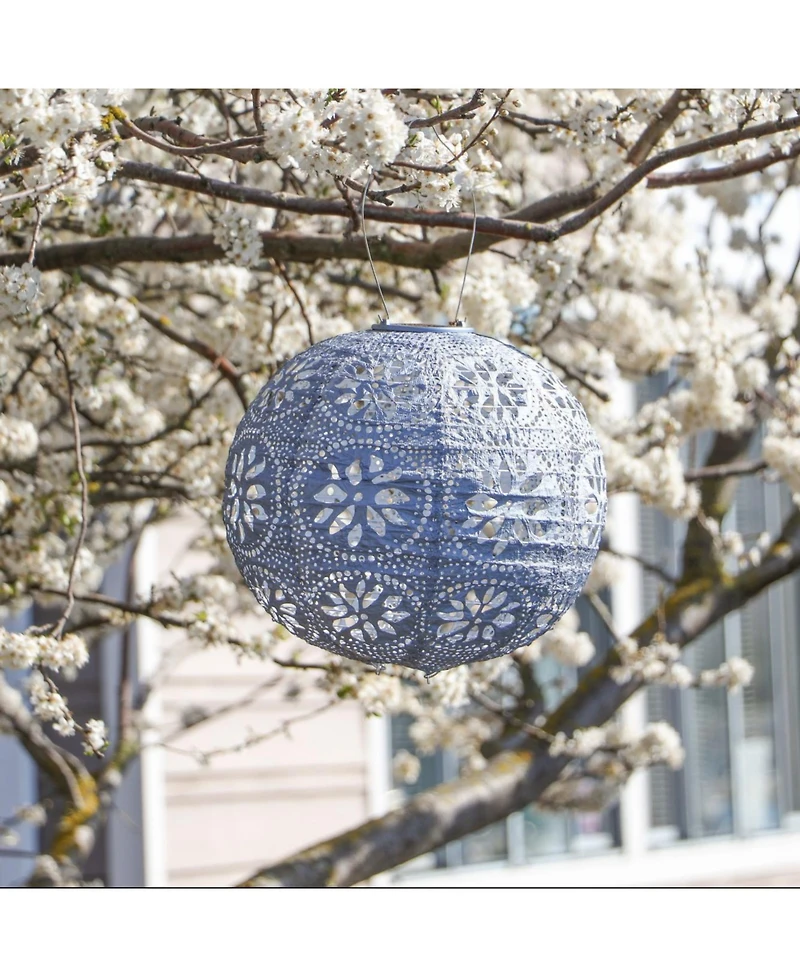 Allsop Home & Garden, Soji Stella - Boho Globe - 12" Solar Lantern