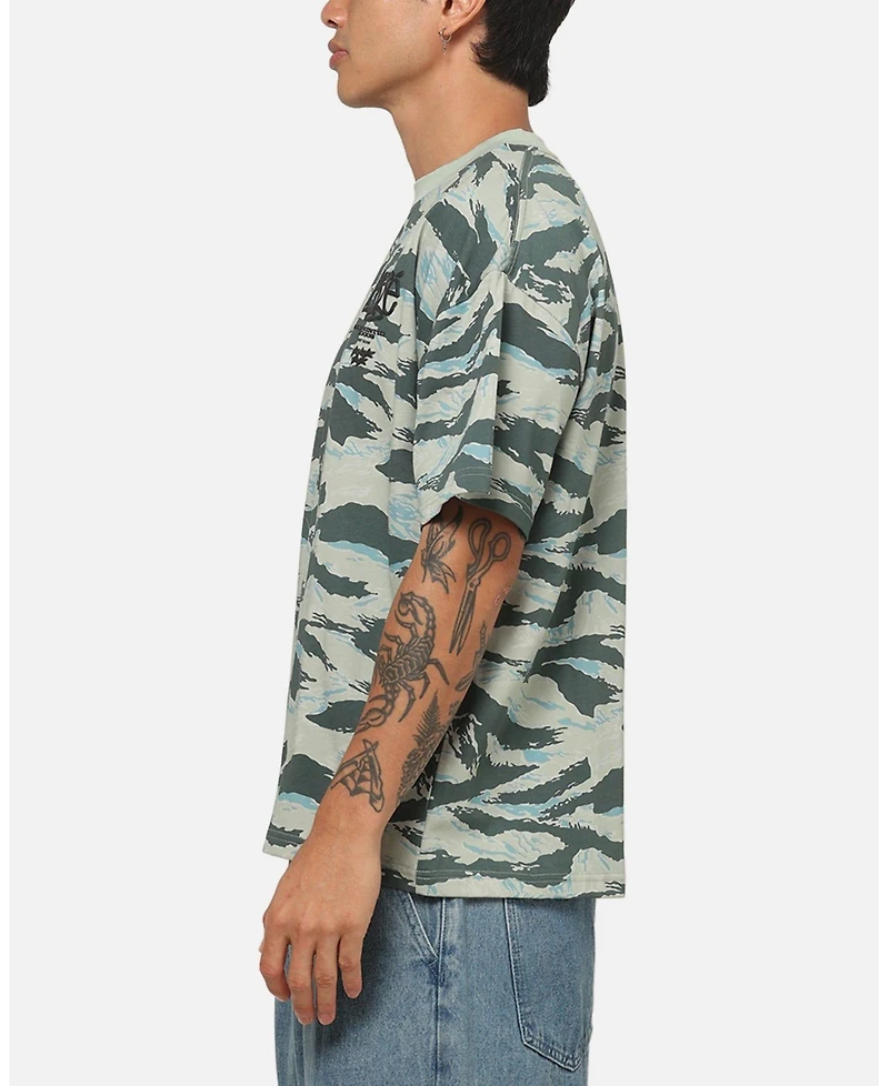 Carre Men's Wnf Ringer Tiger Camo