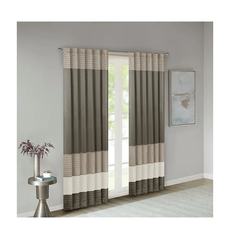 Avobird Pintuck Curtain Panel