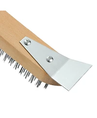 Xdovet Wire Brush Beechwood Handle Rust Remover Welding Slag