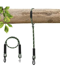 Piscifun Adjustable Heavy Duty Tree Swing Ropes Hanging Straps Carabiners For Swings