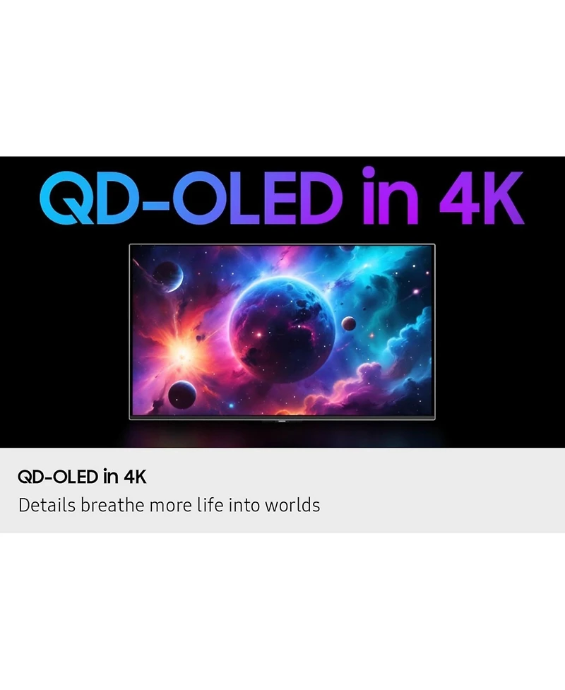 Samsung Odyssey G8 32" Qd-oled 4K Uhd 240Hz G-Sync Compatible Gaming Monitor