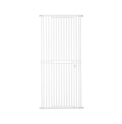 Ruie 78 in Extra Tall Pet Gate with Adjustable 28 to 34 in Width