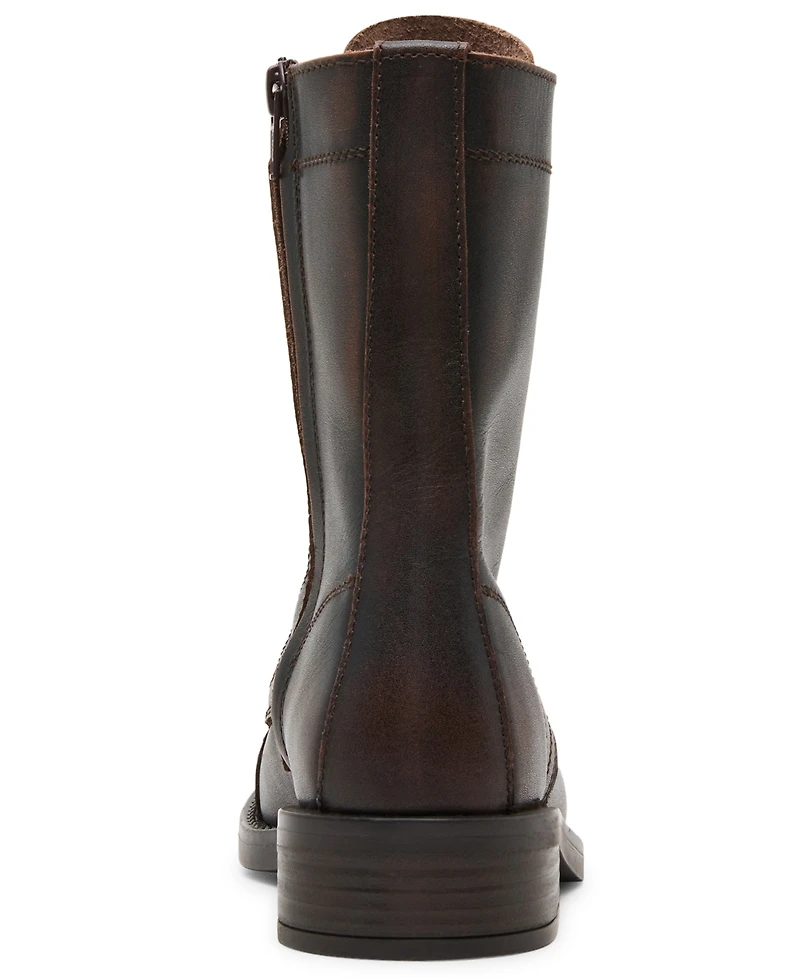 Steve Madden Women's Yukon Lace-Up Combat Booties