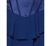 Alex & Sophia Juniors Strapless Dress