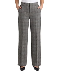 Liverpool Los Angeles Women's Kelsey Mid-Rise Wide-Leg Trousers