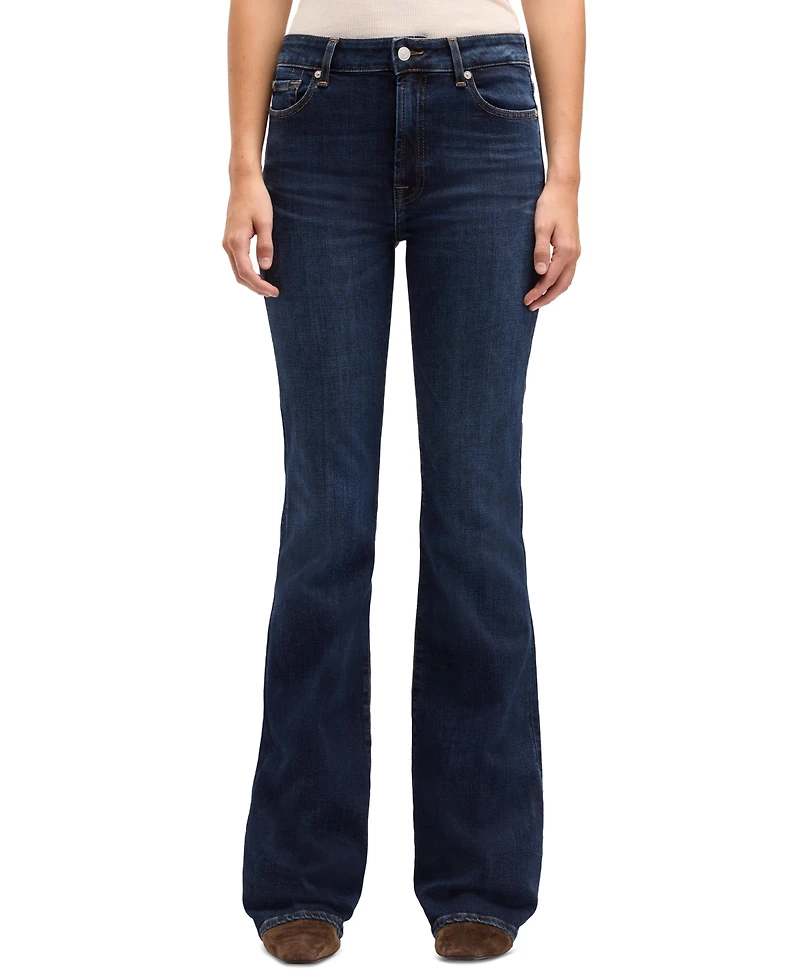 7 For All Mankind Women's The Leggy Bootcut Mid-Rise Jeans