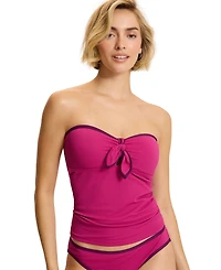 Tommy Bahama Women's Bandeau Neck Tankini Top