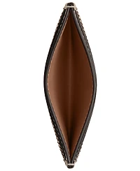 Coach Women's Crystal Signature Jacquard Essential Card Case