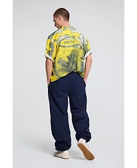 Desigual Men's Plain Long Trousers