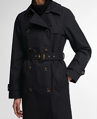 Barbour Women's Greta Showerproof Trench Coat