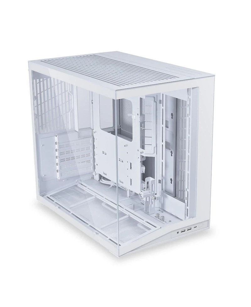Lian-Li O11D Mini V2 Compact Tempered-Glass Case Compatible with Atx, M-atx, Mini-itx, and Atx Back-Connect Motherboards