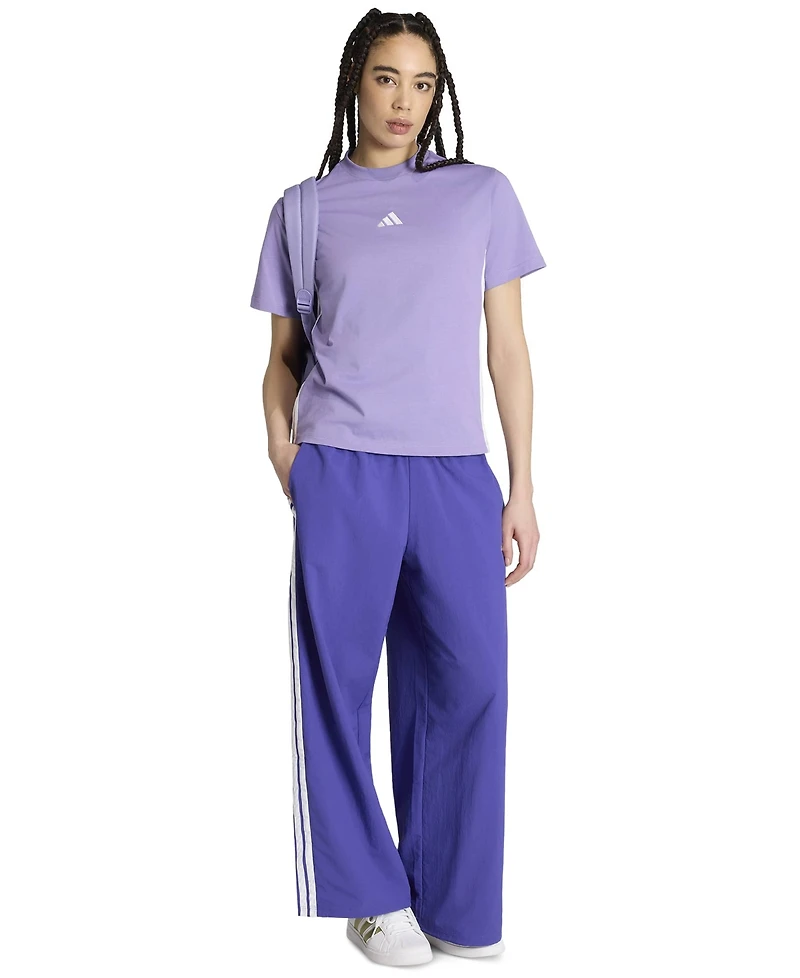 adidas Women's Essentials 3-Stripes Cotton T-Shirt
